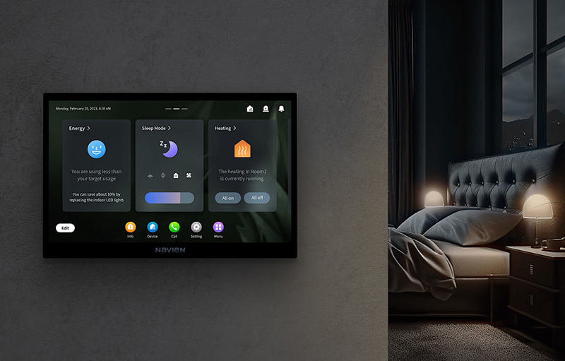 Empower smart home interaction entrance, Sinbton central control display screen empowers whole house intelligent upgrade